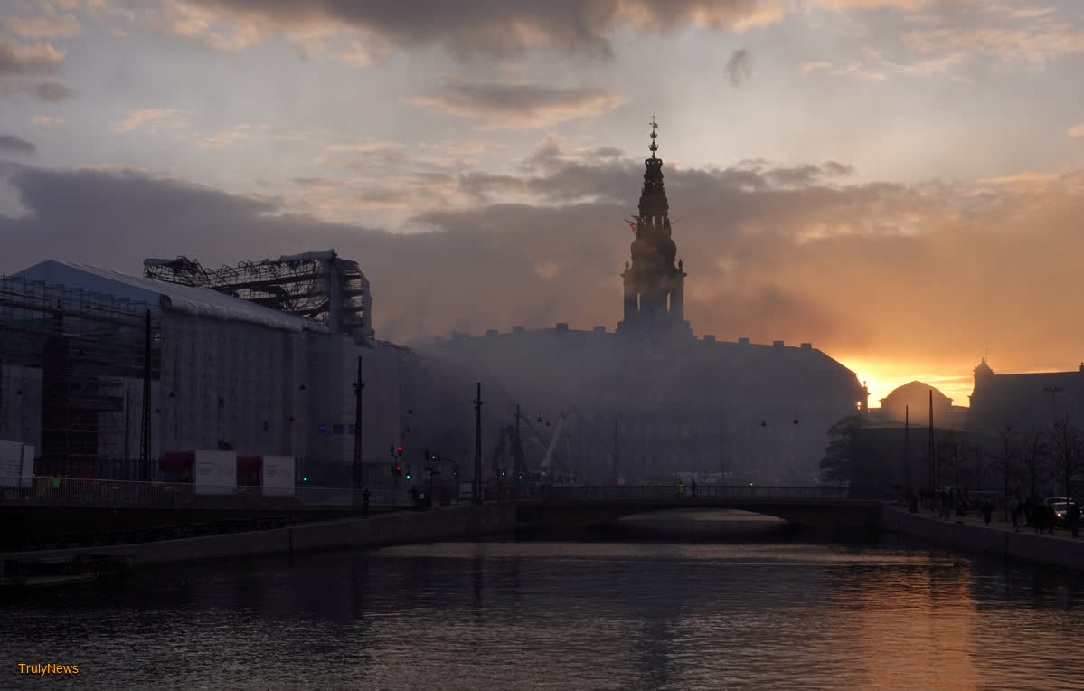 Denmark vows to restore gutted landmark