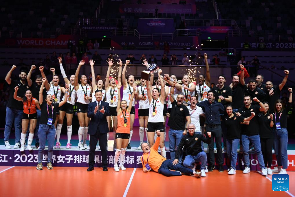 Eczacibasi claims title, Tianjin wins historic bronze at FIVB Women’s Club Worlds