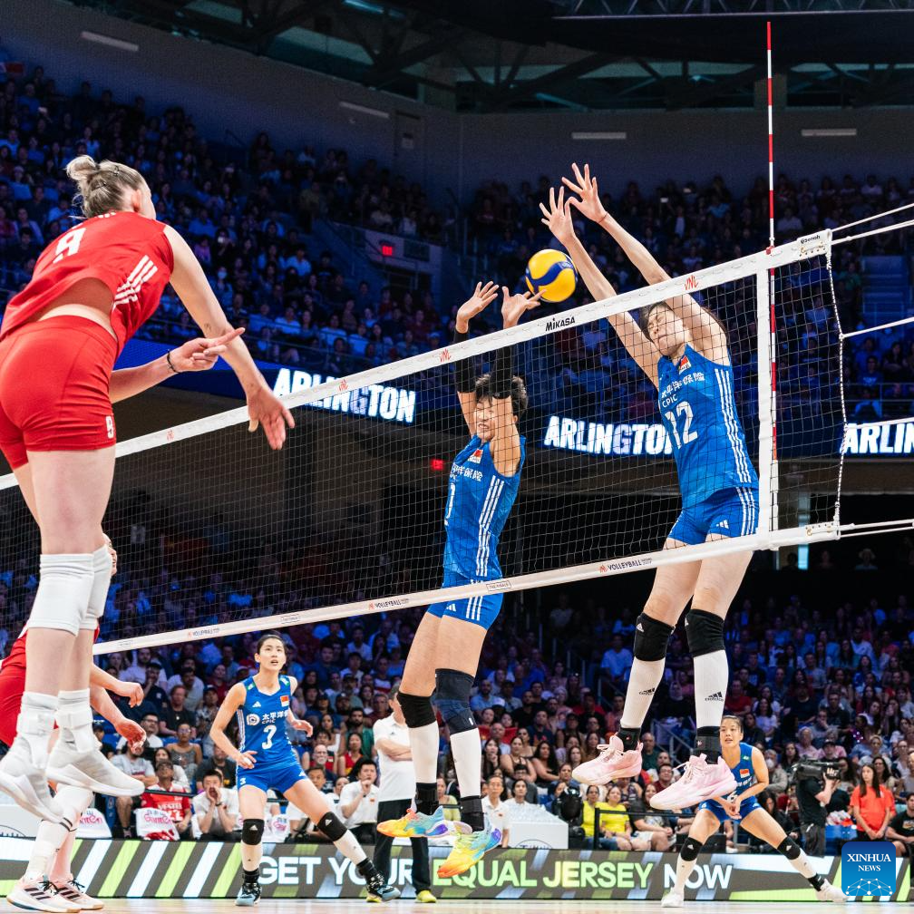 China sweeps Poland, to battle Türkiye for FIVB women’s VNL title