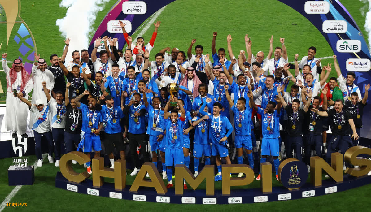 Al-Hilal beats Al-Ittihad 4-1 in final of the Saudi Super Cup