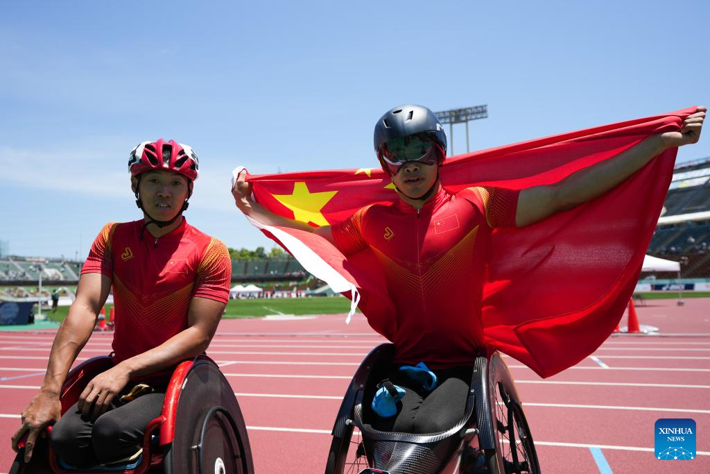 Tallying record golds, China athletes excel at Kobe Para Athletics Championships