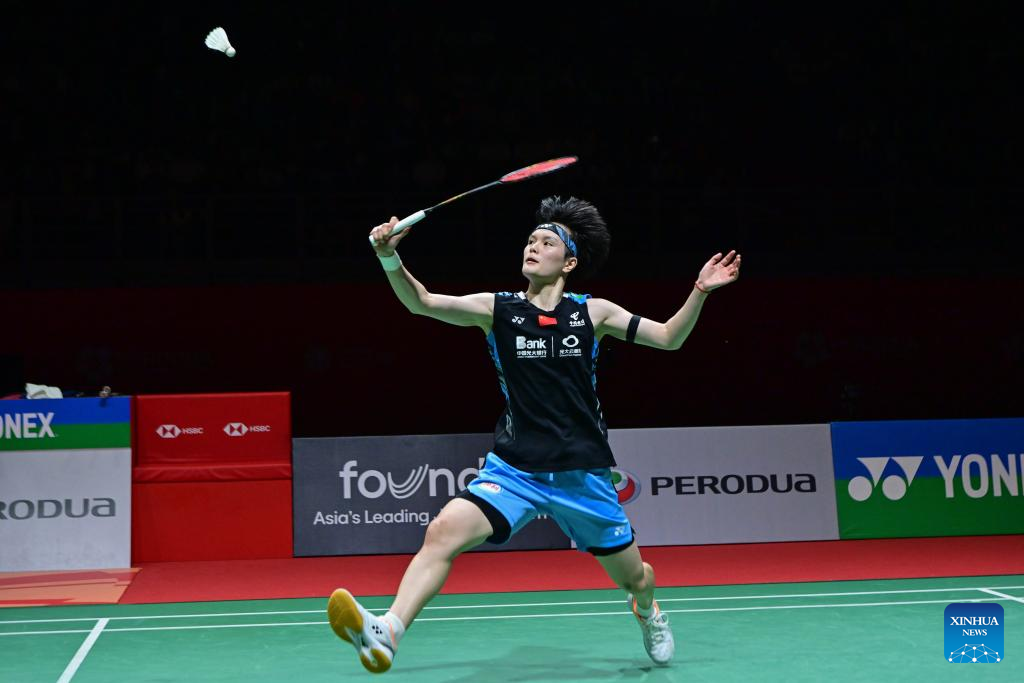 China’s shuttler Wang claims Malaysia Masters women’s singles title