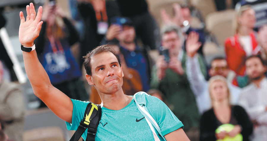 Rafa exits Paris on a wave of emotion