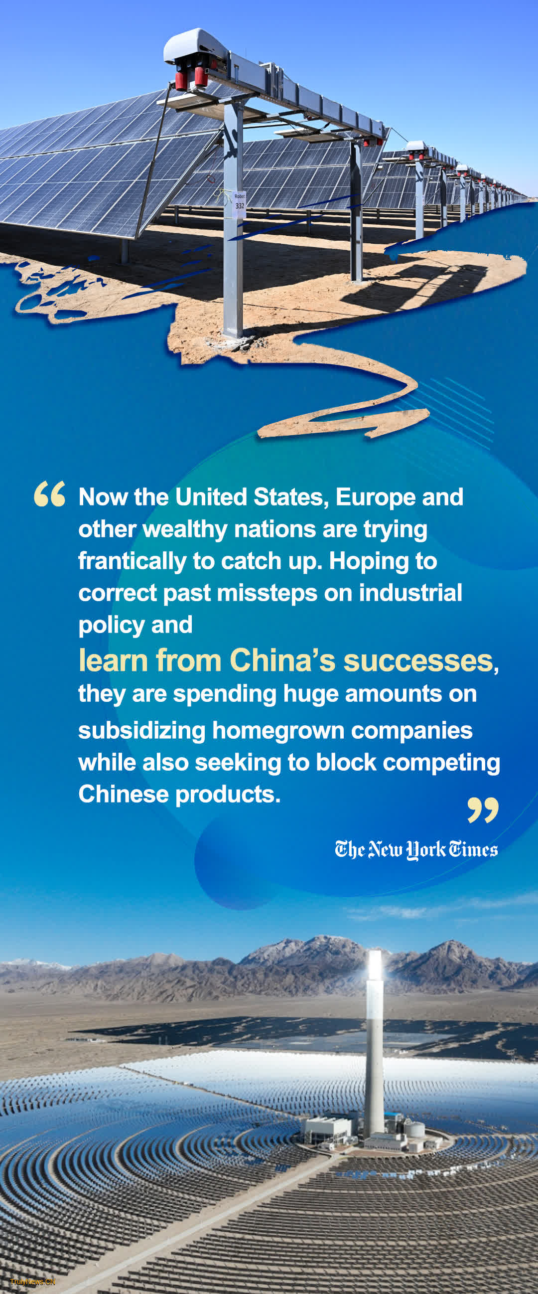 NYT: West learns from China’s successes on new energy