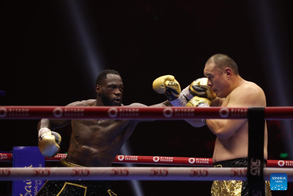 5VS5 boxing event in Riyadh: Zhang Zhilei vs. Deontay Wilder