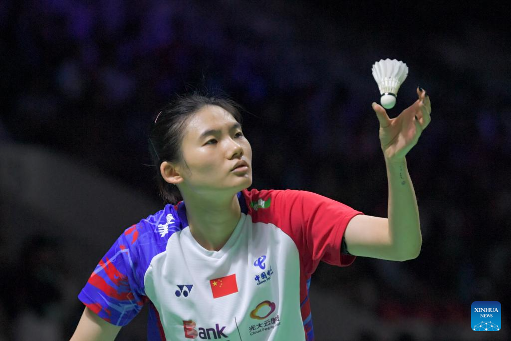 Highlights of 2024 Indonesia Open badminton tournament