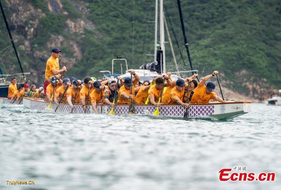 HK Dragon Boat team prepares for international race