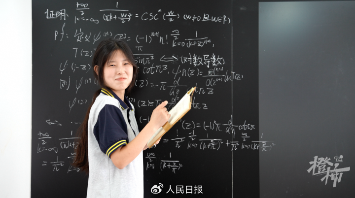 Girl’s math passion breaks traditional molds