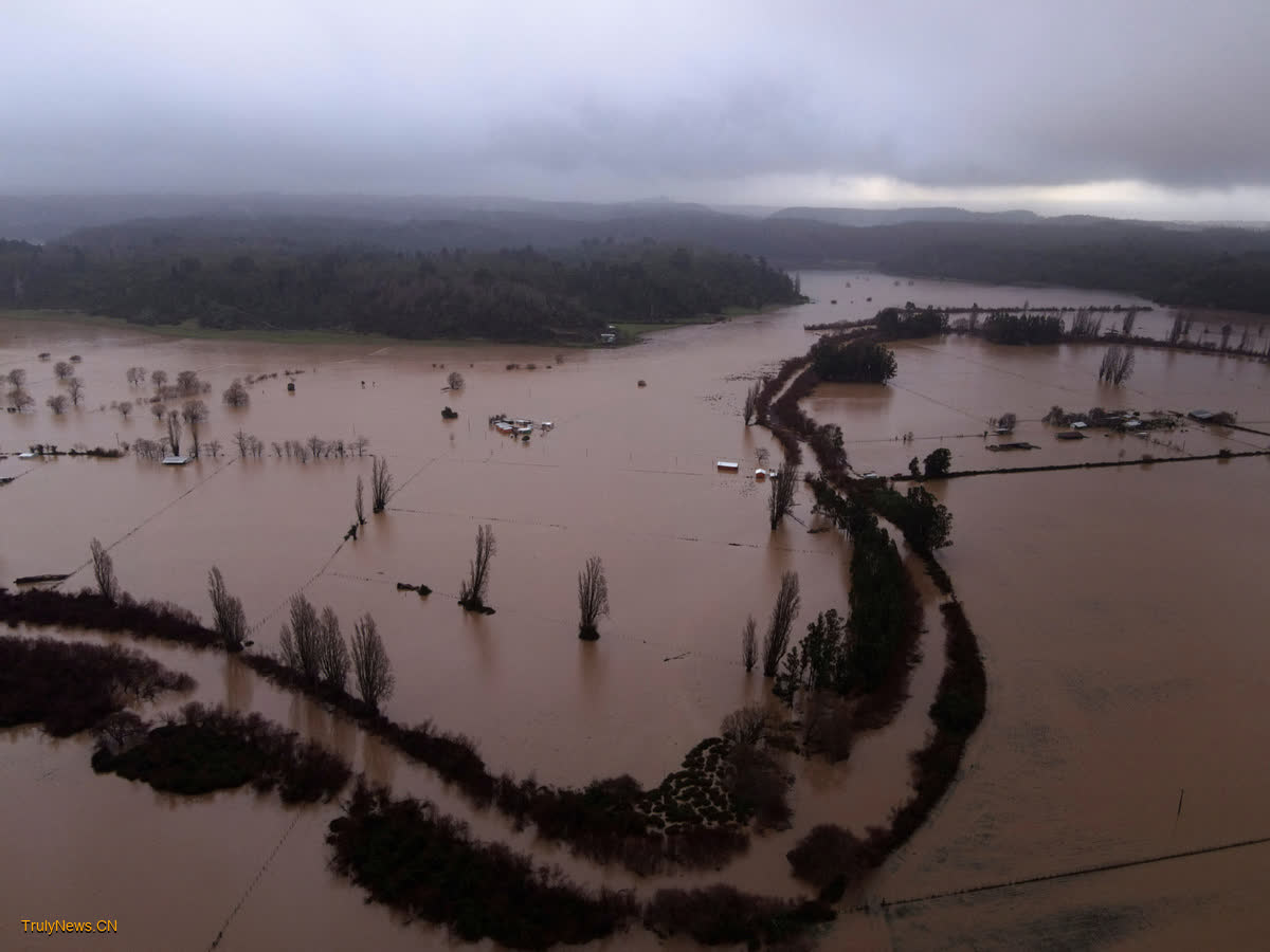 Chile declares disaster zone after storm leaves 1 dead, 4,300 homeless