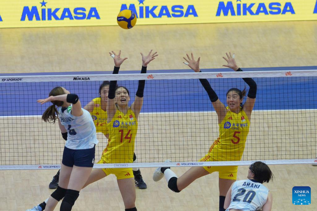 China exits from VNL Women’s Final with defeat to Japan