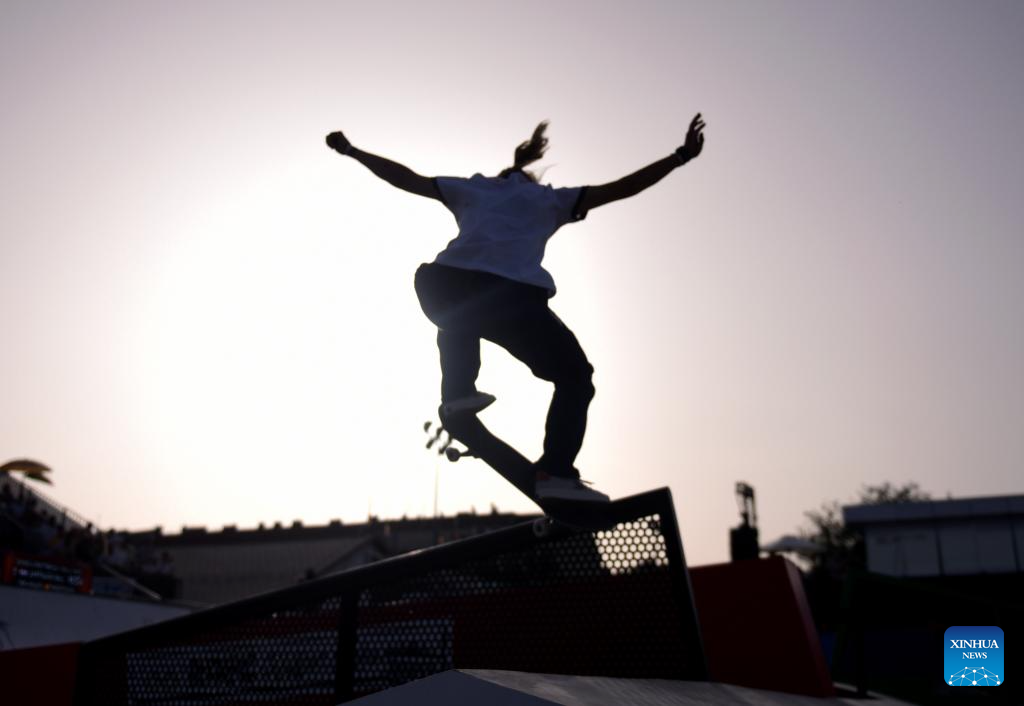 In pics: women’s street preliminaries of skateboarding at Olympic Qualifier Series Budapest