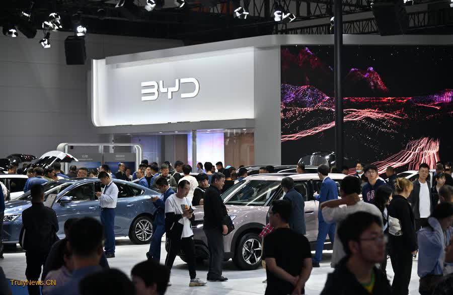 BYD launches 3rd EV model in Japan