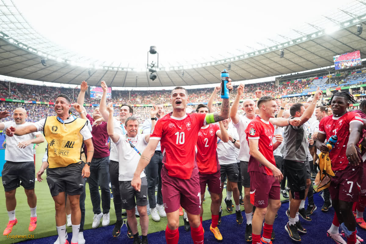 Euro 2024: Switzerland stuns Italy to advance into quarterfinals