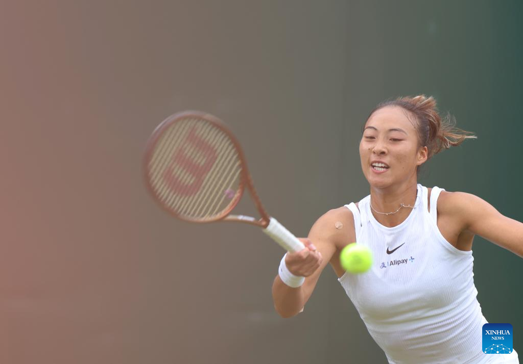 China’s eighth seed Zheng ousted from Wimbledon first round