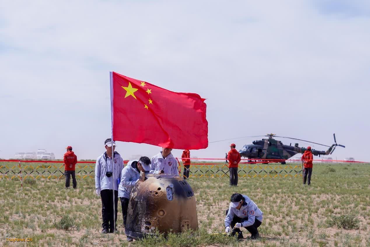 China’s Chang’e-6 mission achieves complete success