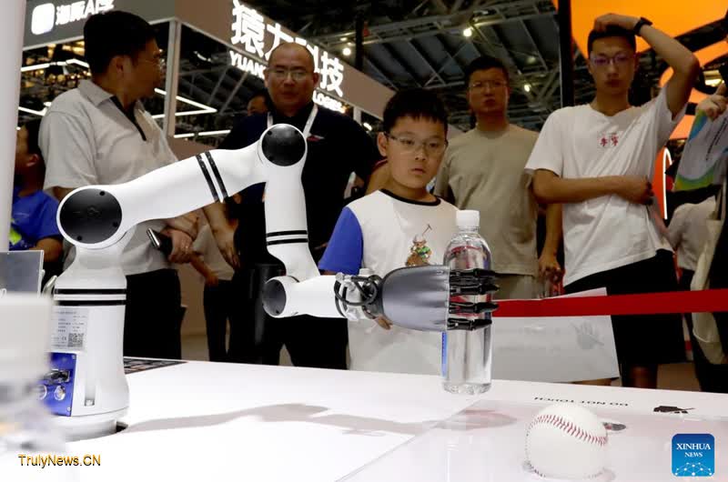 China showcases AI prowess at 2024 WAIC, with 24 AI projects signed