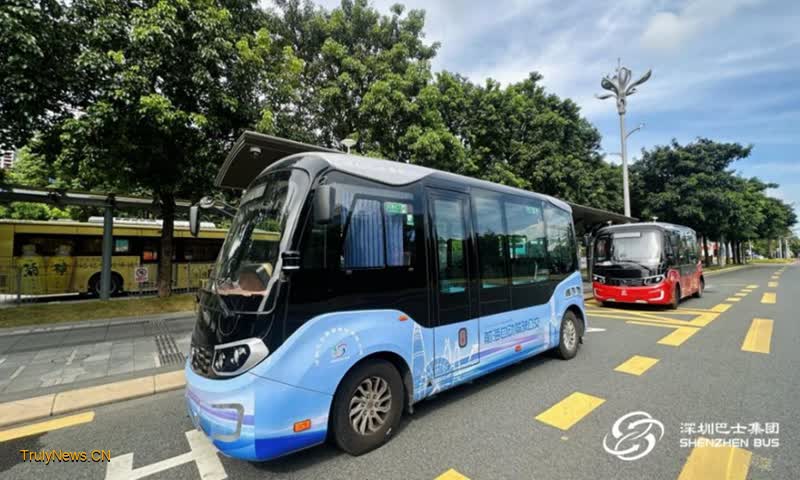 Shenzhen to introduce 20 self-driving buses soon, with fare set at 1 yuan