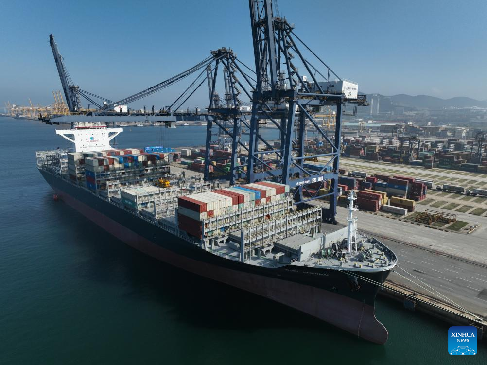 Dalian-Mexico direct container shipping route opens