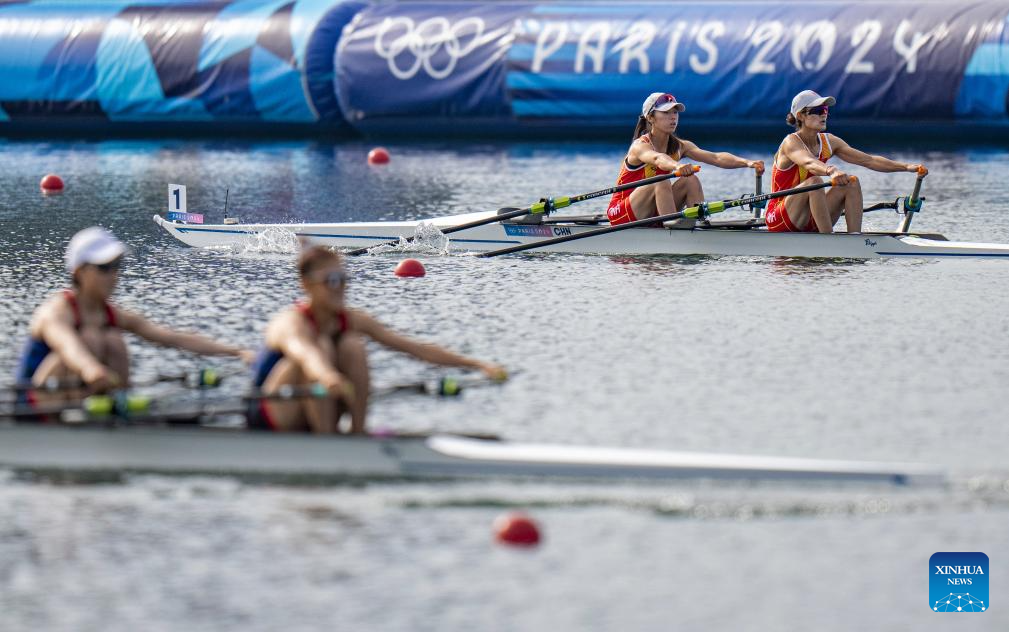 Paris 2024: lightweight women’s double sculls final C of rowing