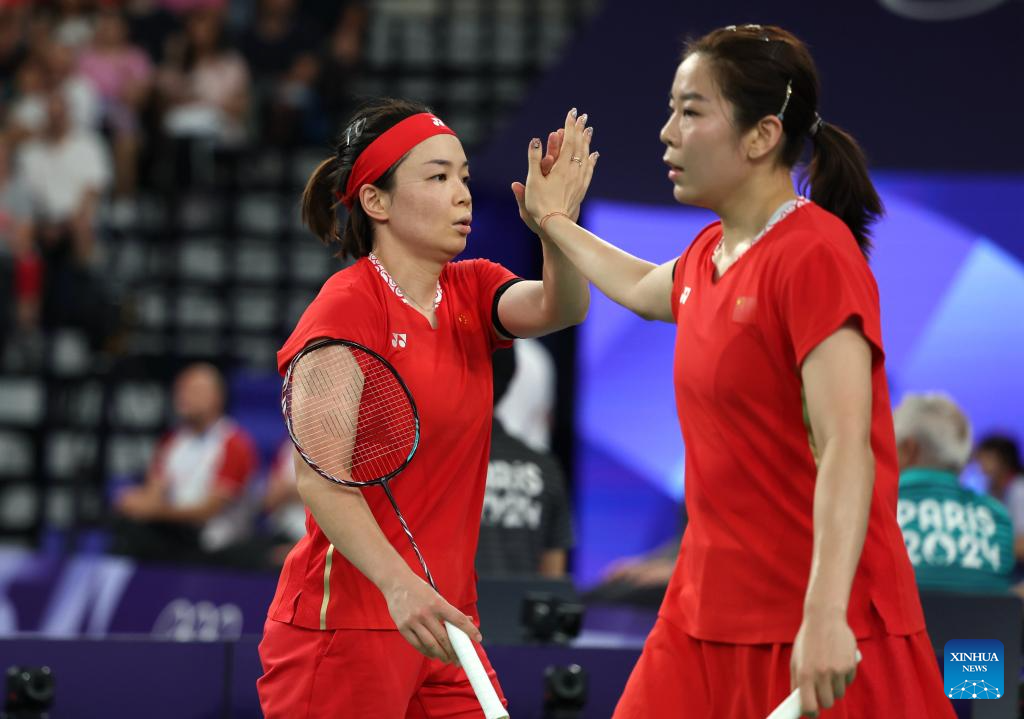 Paris 2024: badminton women’s doubles quarterfinal match