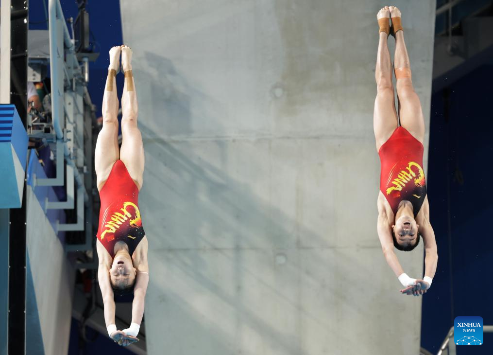 China’s Chen Yuxi/Quan Hongchan win women’s synchro 10m platform