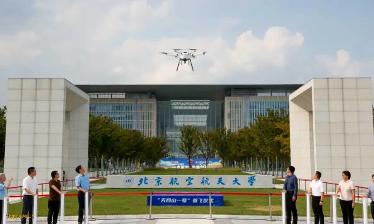 World’s first 100-kilometer hydrogen-powered multi-rotor drone successfully debuts