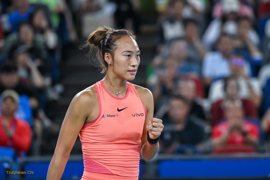 China’s Zheng Qinwen qualifies for WTA Finals