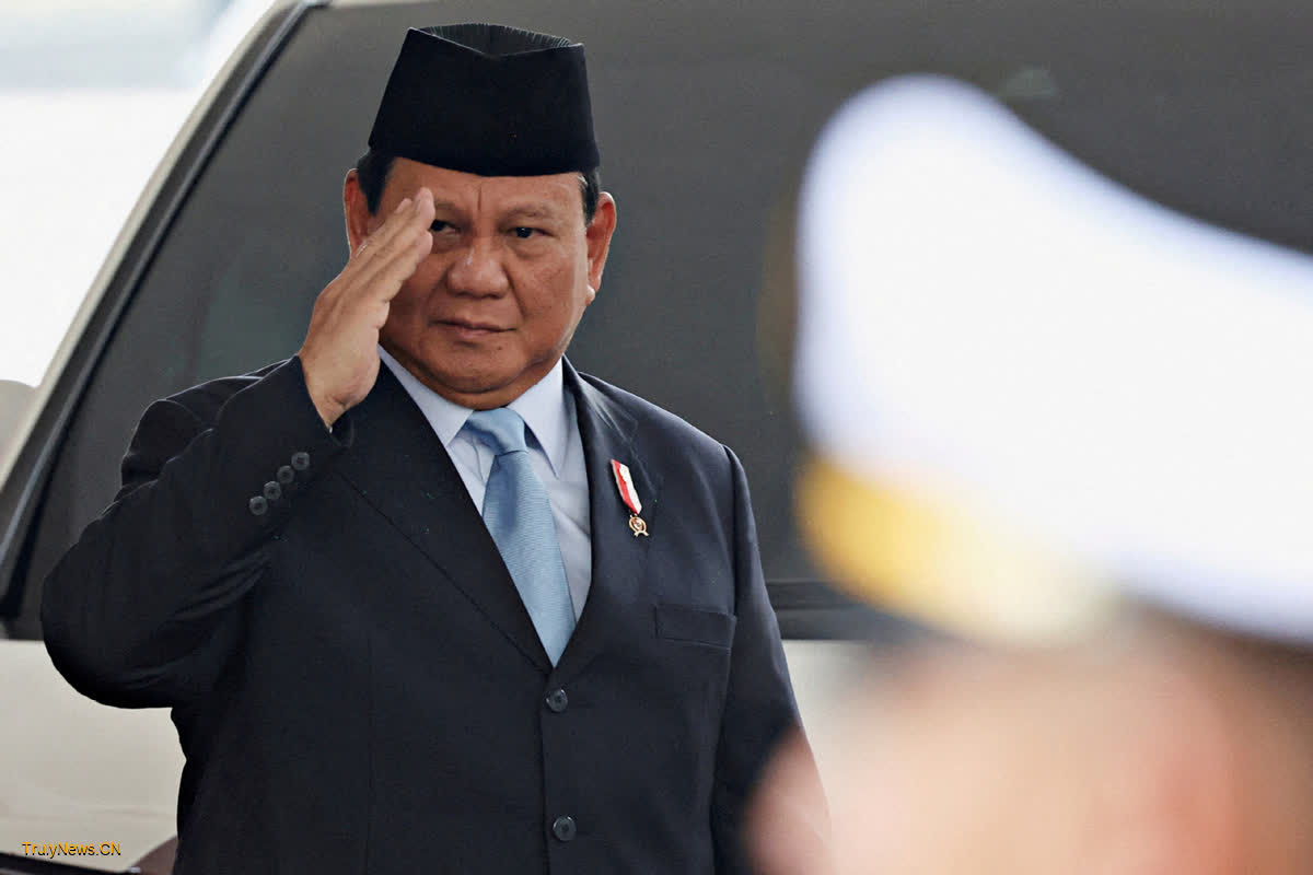 Prabowo Subianto sworn in as Indonesian president