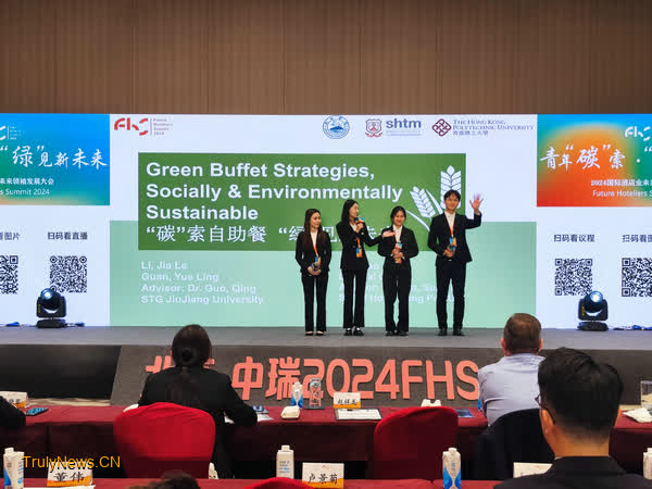 Future hoteliers eye for sustainability at Beijing summit