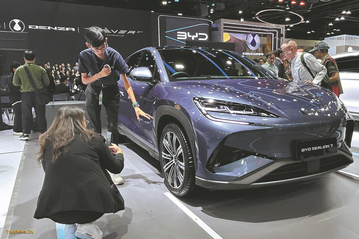 Chinese EV companies set to shine at Thailand expo