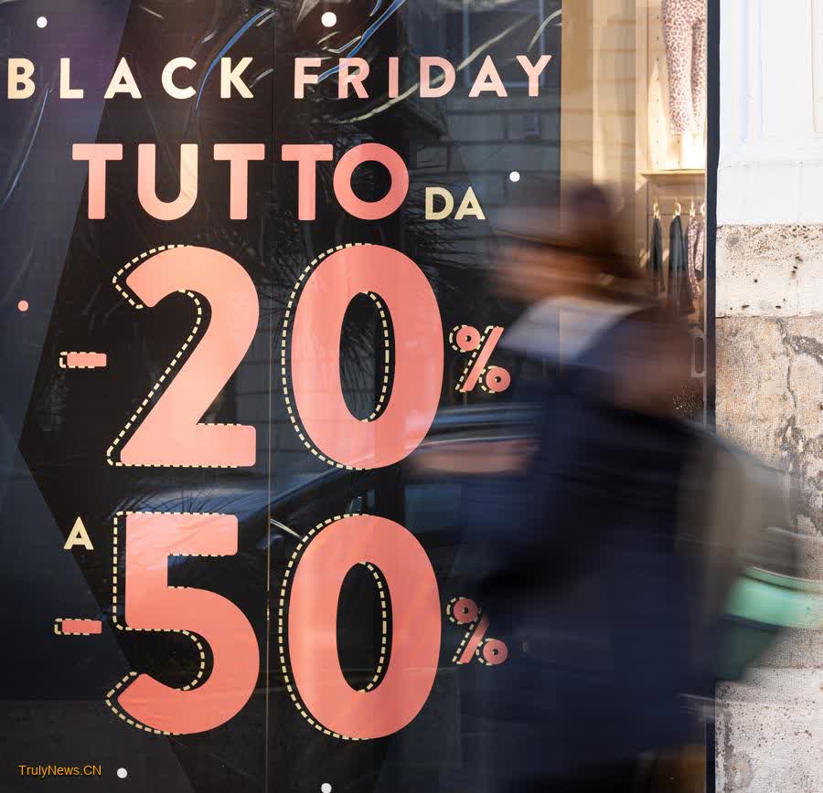 Europe embraces Black Friday shopping frenzy