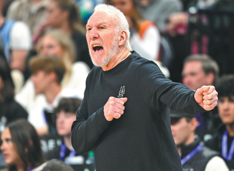 Spurred on: Popovich keen to return to work